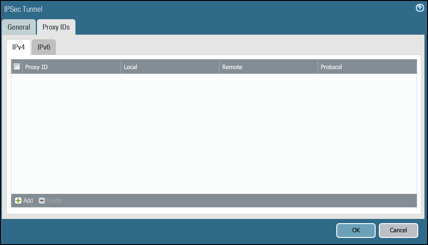 Set up the IPsec tunnel